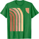 Bohemian Rainbow Art Abstract | Neutral Rainbow Colors T-Shirt - T-Shirt | Irish Green