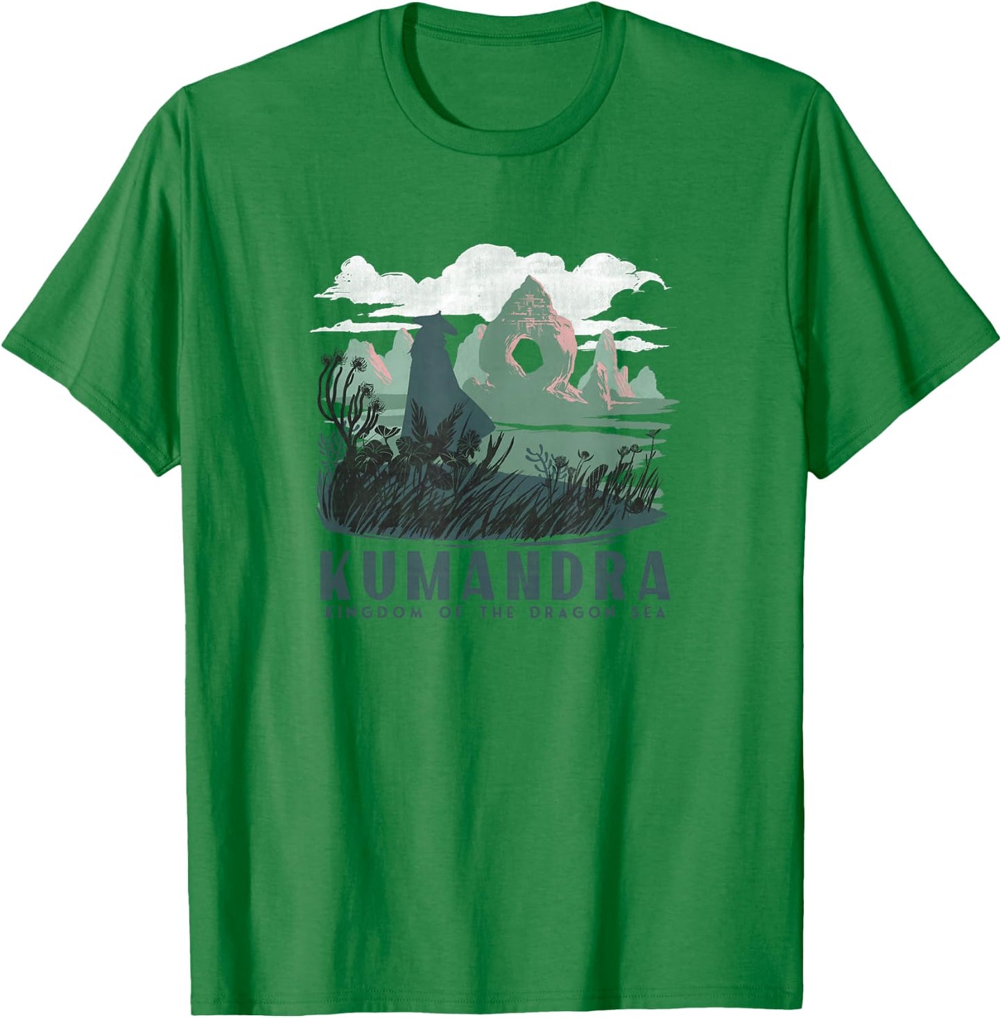 Disney Raya And The Last Dragon Kumandra Kingdom T-Shirt - T-Shirt | Irish Green