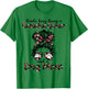 Kinda busy being a camping queen and a dog mom Men Women T-Shirt - T-Shirt | Irish Green