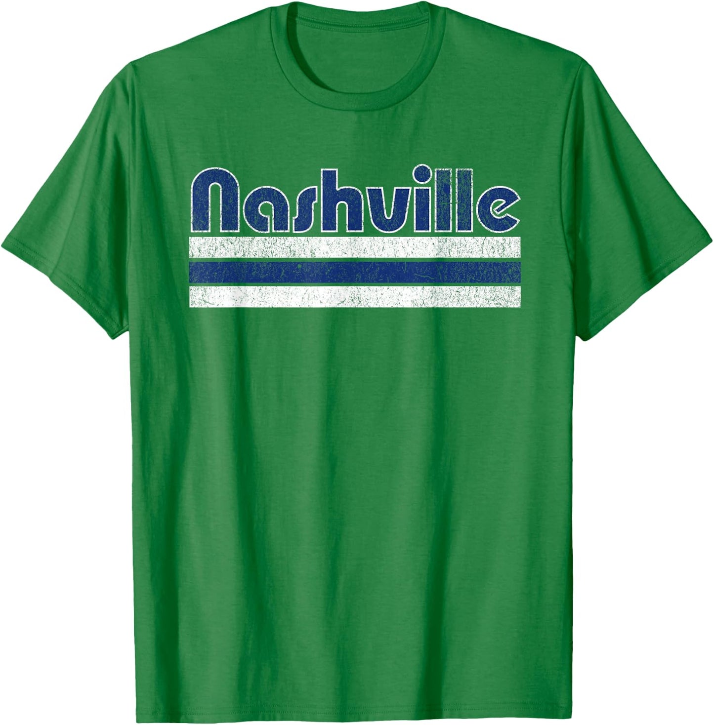 Nashville Soccer Vintage City T-Shirt - T-Shirt | Irish Green