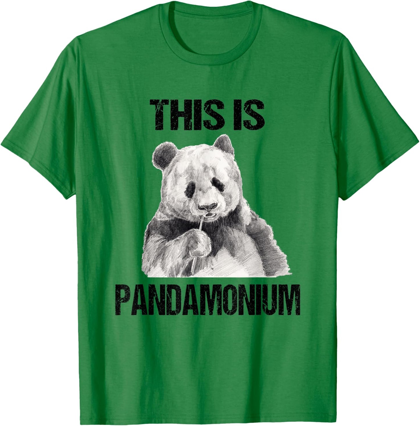 Panda Gear T-Shirt - T-Shirt | Irish Green