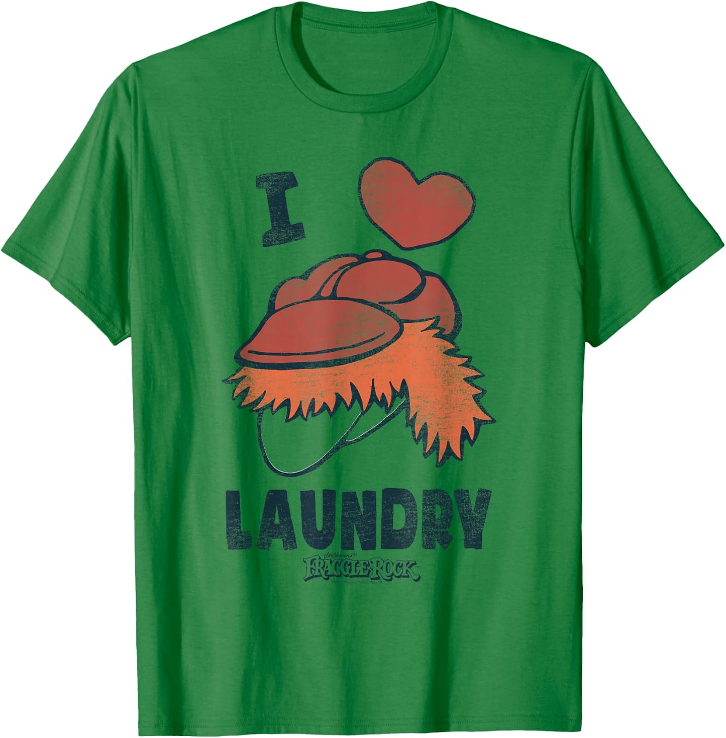 Fraggle Rock Laundry Lover T-Shirt - T-Shirt | Irish Green