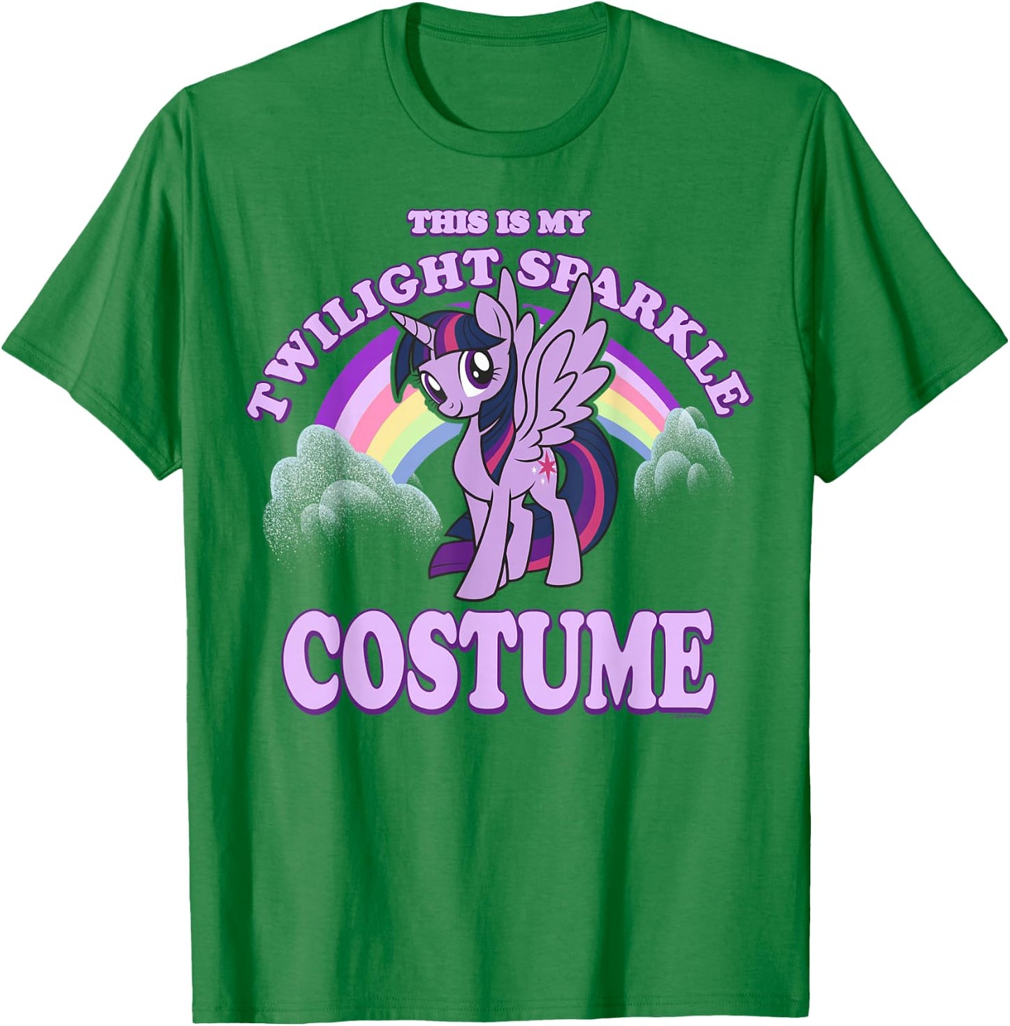 My Little Pony This Is My Twilight Sparkle Halloween Costume T-Shirt - T-Shirt | Irish Green