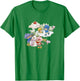 Strawberry Shortcake Christmas Playing On The Snow Portrait T-Shirt - T-Shirt | Irish Green