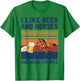 Vintage I Like Beer and Horses maybe 3 people T-Shirt - T-Shirt | Irish Green