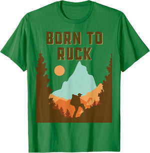 Rucking, Tactical Fitness, Born To Ruck, Rucking T-Shirt - T-Shirt | Irish Green