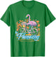 Be Flamazing Funny Flamingo Bicycle Lover Summer Vibes Women T-Shirt - T-Shirt | Irish Green