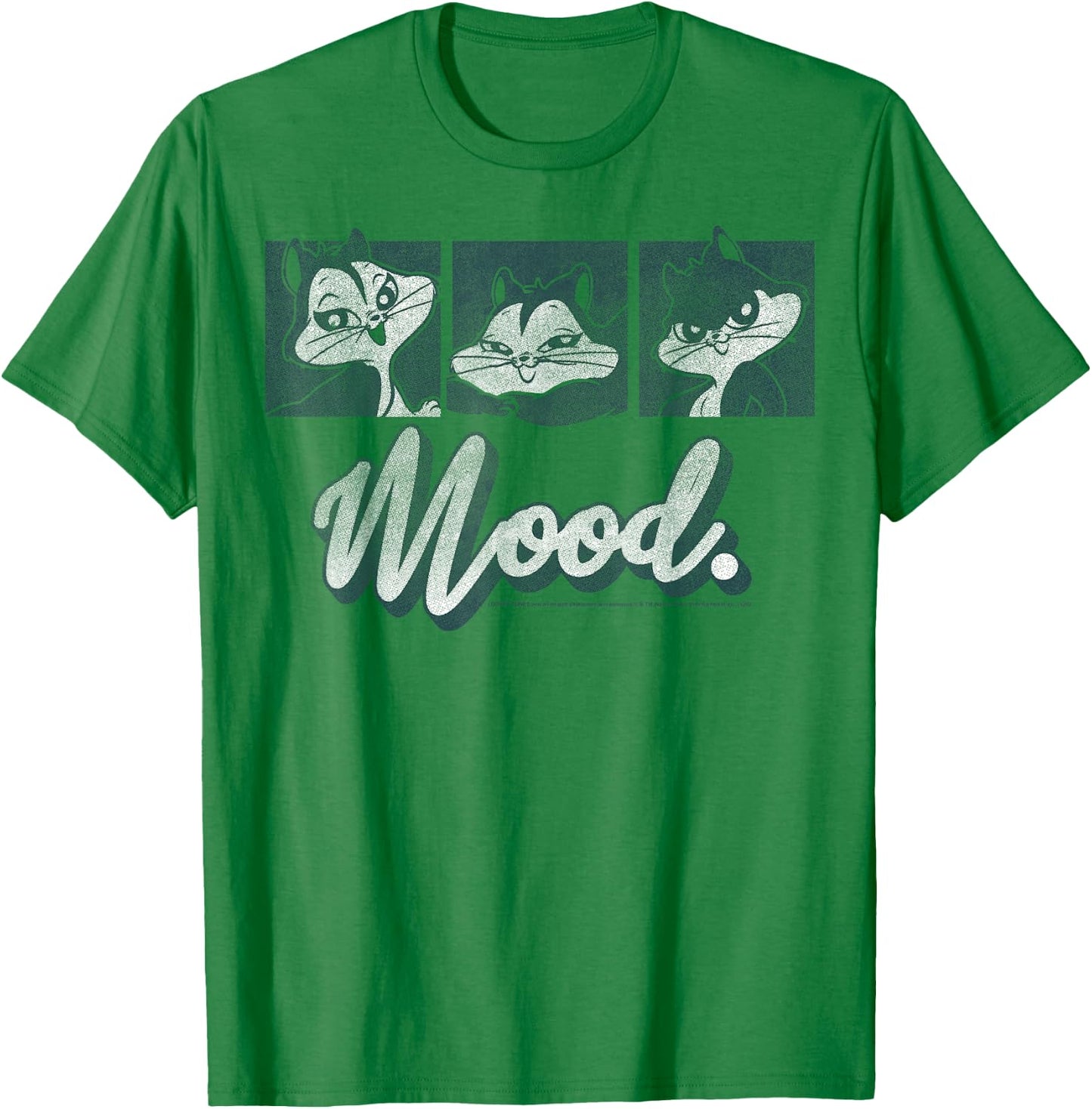 Looney Tunes Pussyfoot Mood Panels T-Shirt - T-Shirt | Irish Green