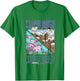 Minecraft Climb High Dive Deep Goats & Axolotls Panels T-Shirt - T-Shirt | Irish Green