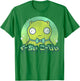 Bob's Burgers Kuchi Kopi Kanji Portrait T-Shirt - T-Shirt | Irish Green