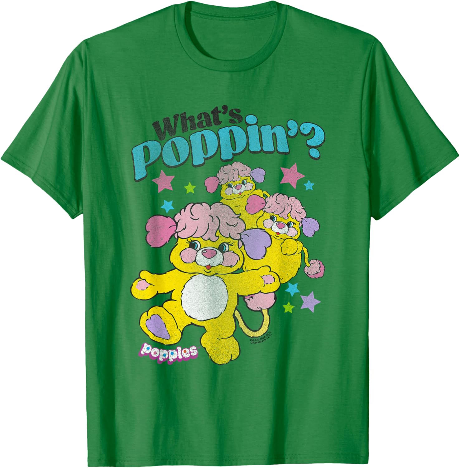 Popples Whats Poppin T-Shirt - T-Shirt | Irish Green