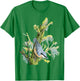 Nuthatch On Tree - Animal Lovers Bird Design T-Shirt - T-Shirt | Irish Green
