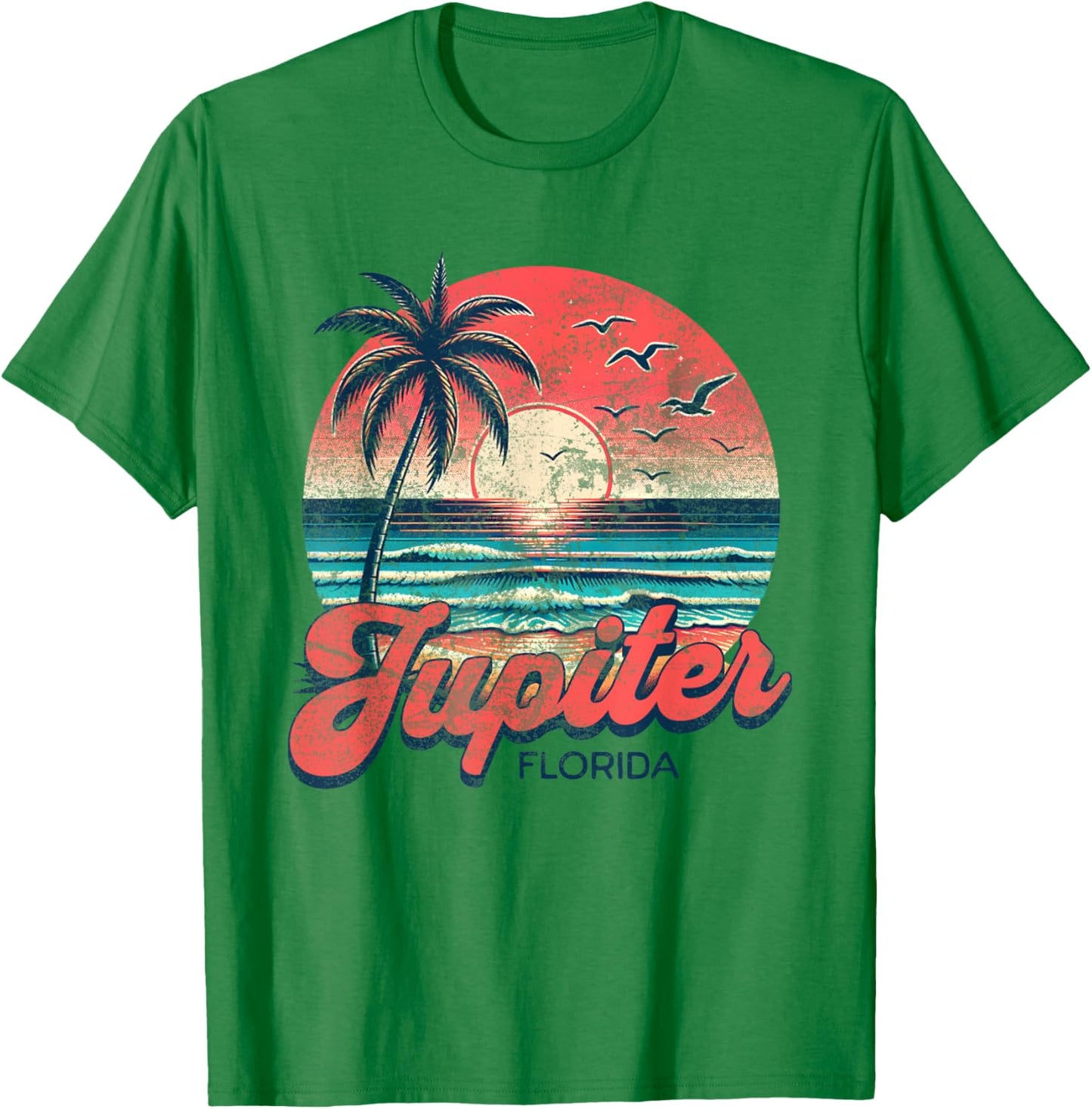 Jupiter Florida T-Shirt - T-Shirt | Irish Green