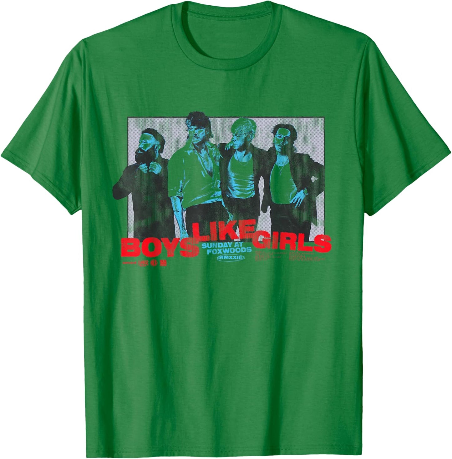 BOYS LIKE GIRLS - Photo Logos T-Shirt - T-Shirt | Irish Green