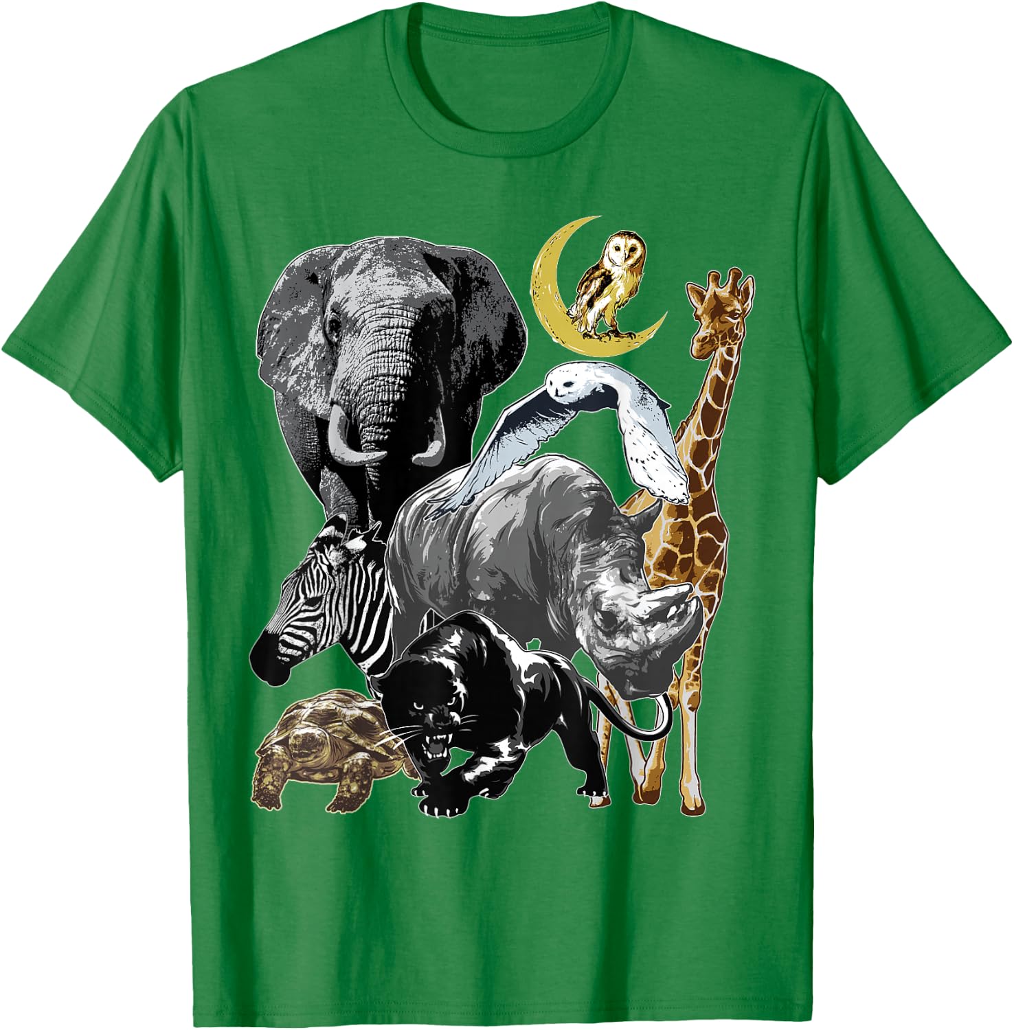 Zookeeper Jungle Animals Theme Safari Zoo Birthday Themed T-Shirt - T-Shirt | Irish Green