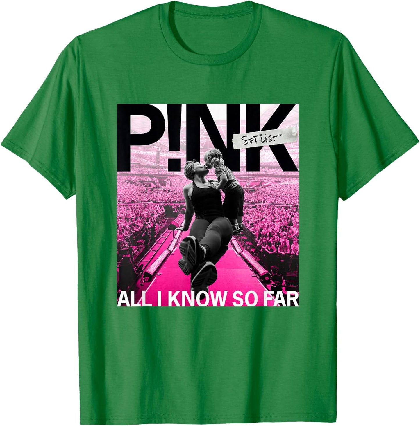 Pink Official All I Know So Far T-Shirt - T-Shirt | Irish Green