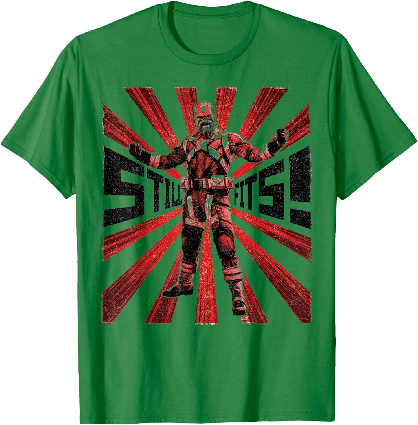 Marvel Black Widow Red Guardian Still Fits T-Shirt - T-Shirt | Irish Green