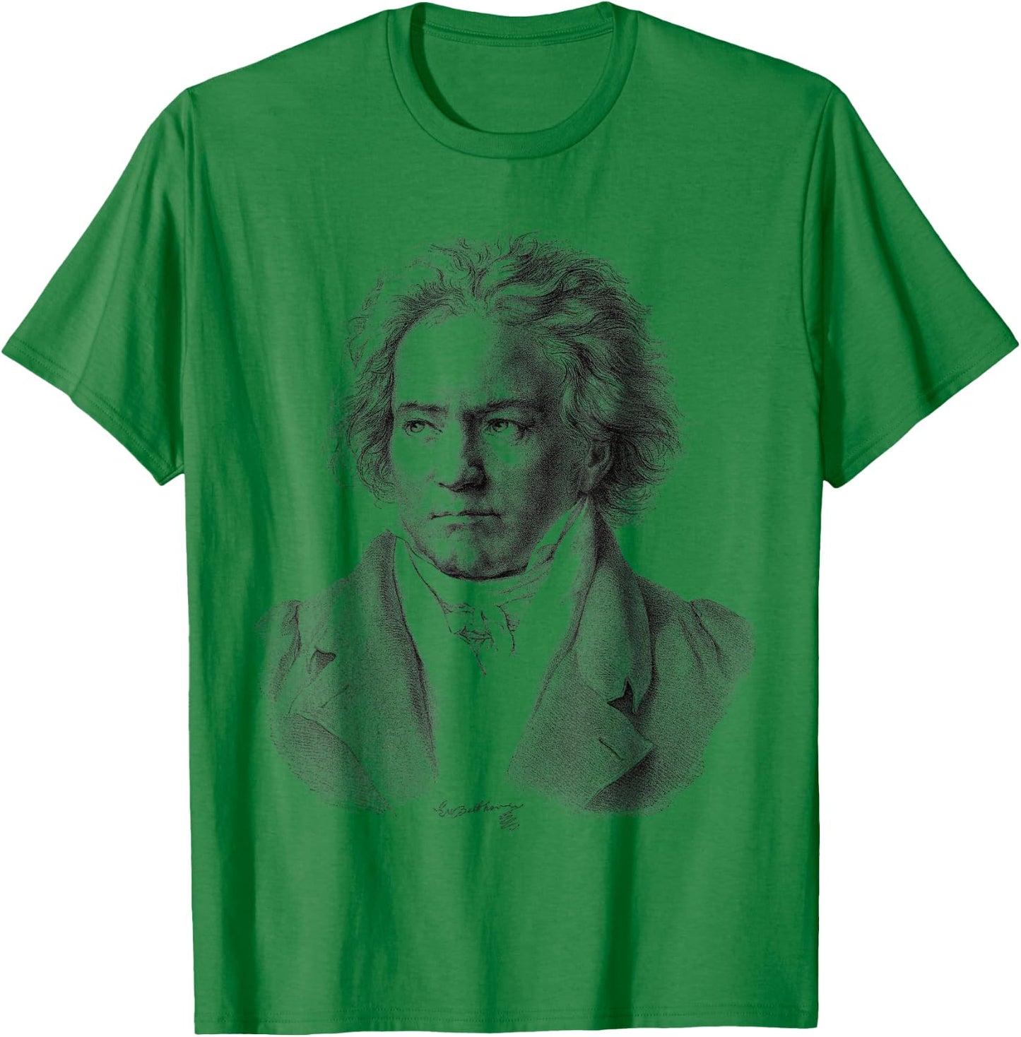 Beethoven Ludwig van Beethoven T-Shirt - T-Shirt | Irish Green