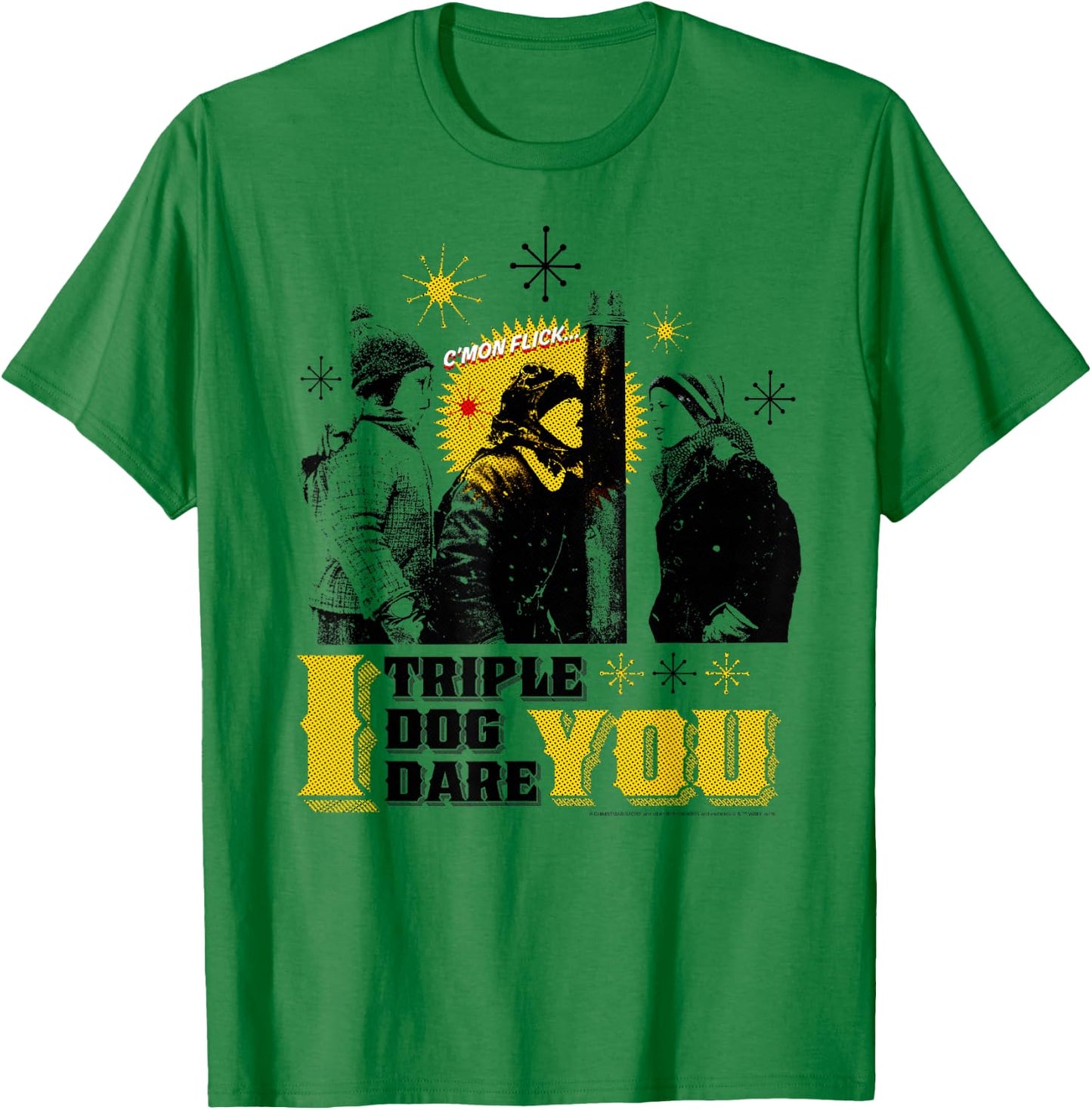 A Christmas Story I Triple Dog Dare You T-Shirt - T-Shirt | Irish Green