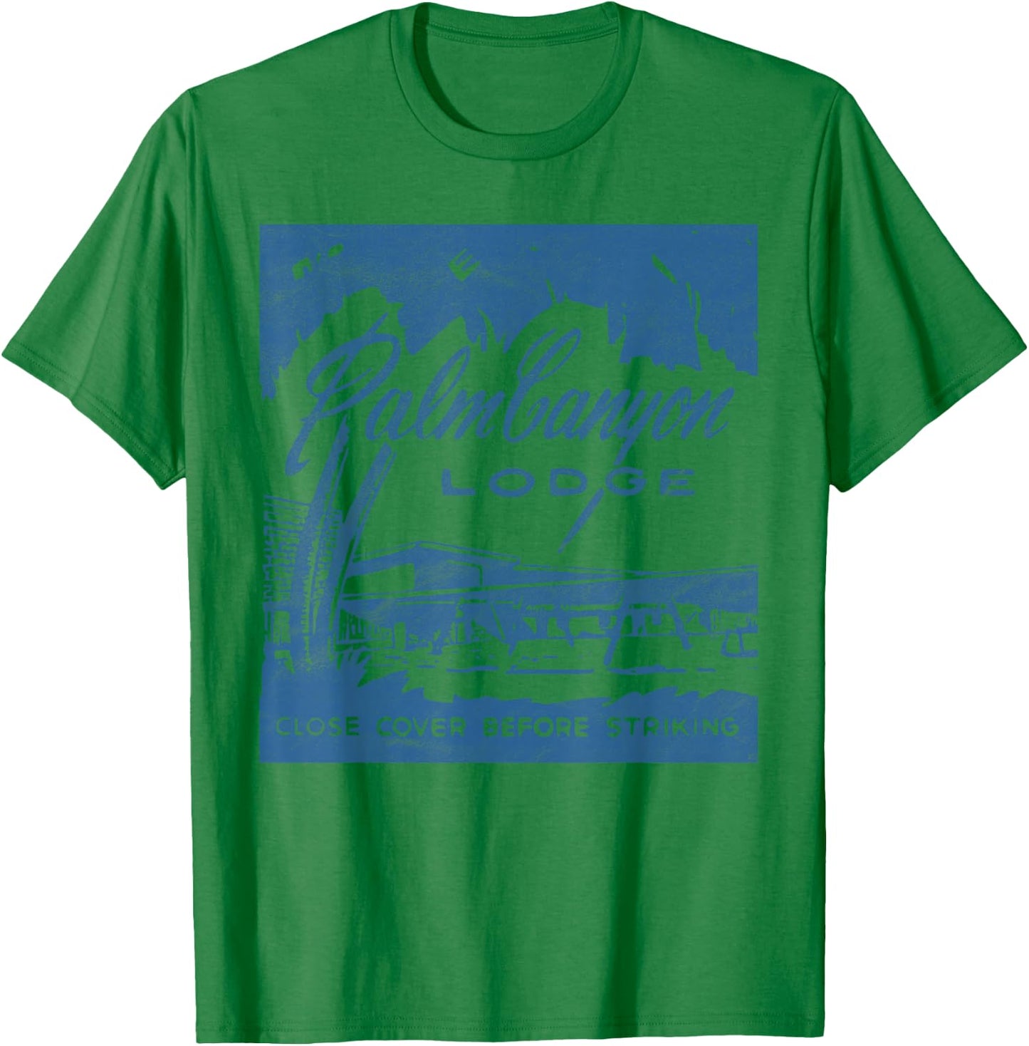 Vintage Hotel 60s Retro Style / Matchbook Art T-Shirt - T-Shirt | Irish Green