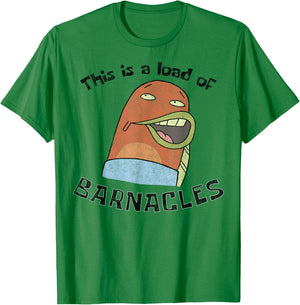 SpongeBob SquarePants This Is A Load Of Barnacles T-Shirt - T-Shirt | Irish Green