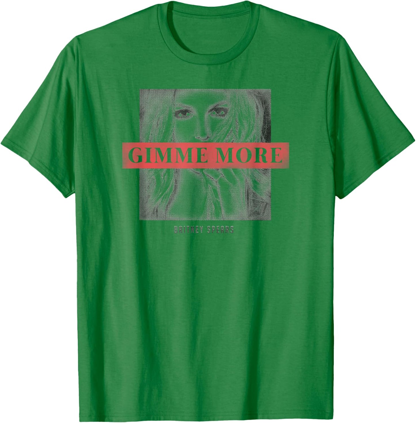Britney Spears - Gimme More T-Shirt - T-Shirt | Irish Green
