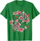 Japanese Asian Koi Fish Carp Nishikigoi Fish T-Shirt - T-Shirt | Irish Green