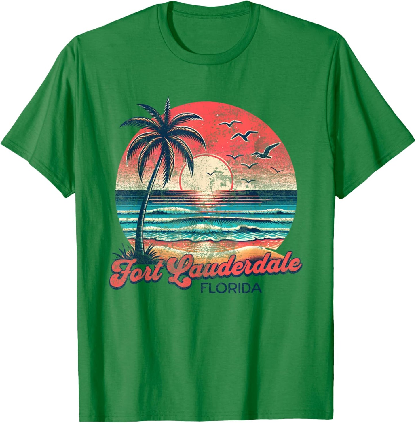 Fort Lauderdale T-Shirt - T-Shirt | Irish Green