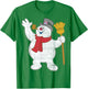 Frosty The Snowman Big Portrait T-Shirt - T-Shirt | Irish Green