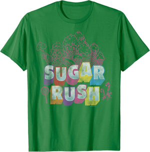 Candy Land Sugar Rush T-Shirt - T-Shirt | Irish Green