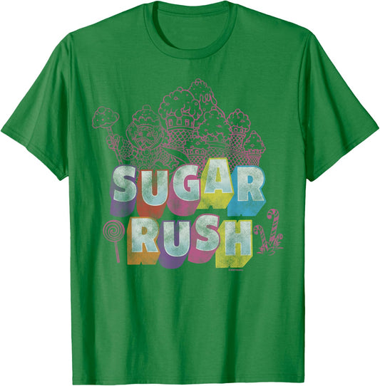 Candy Land Sugar Rush T-Shirt - T-Shirt | Irish Green