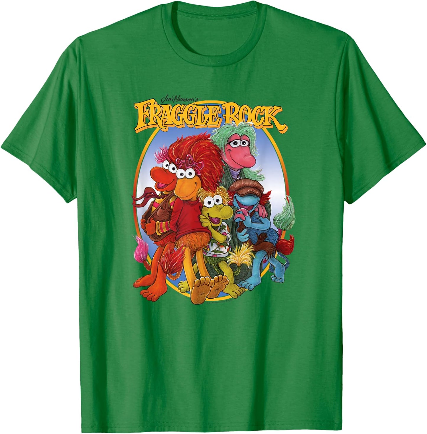 Fraggle Rock Group Hug T-Shirt - T-Shirt | Irish Green