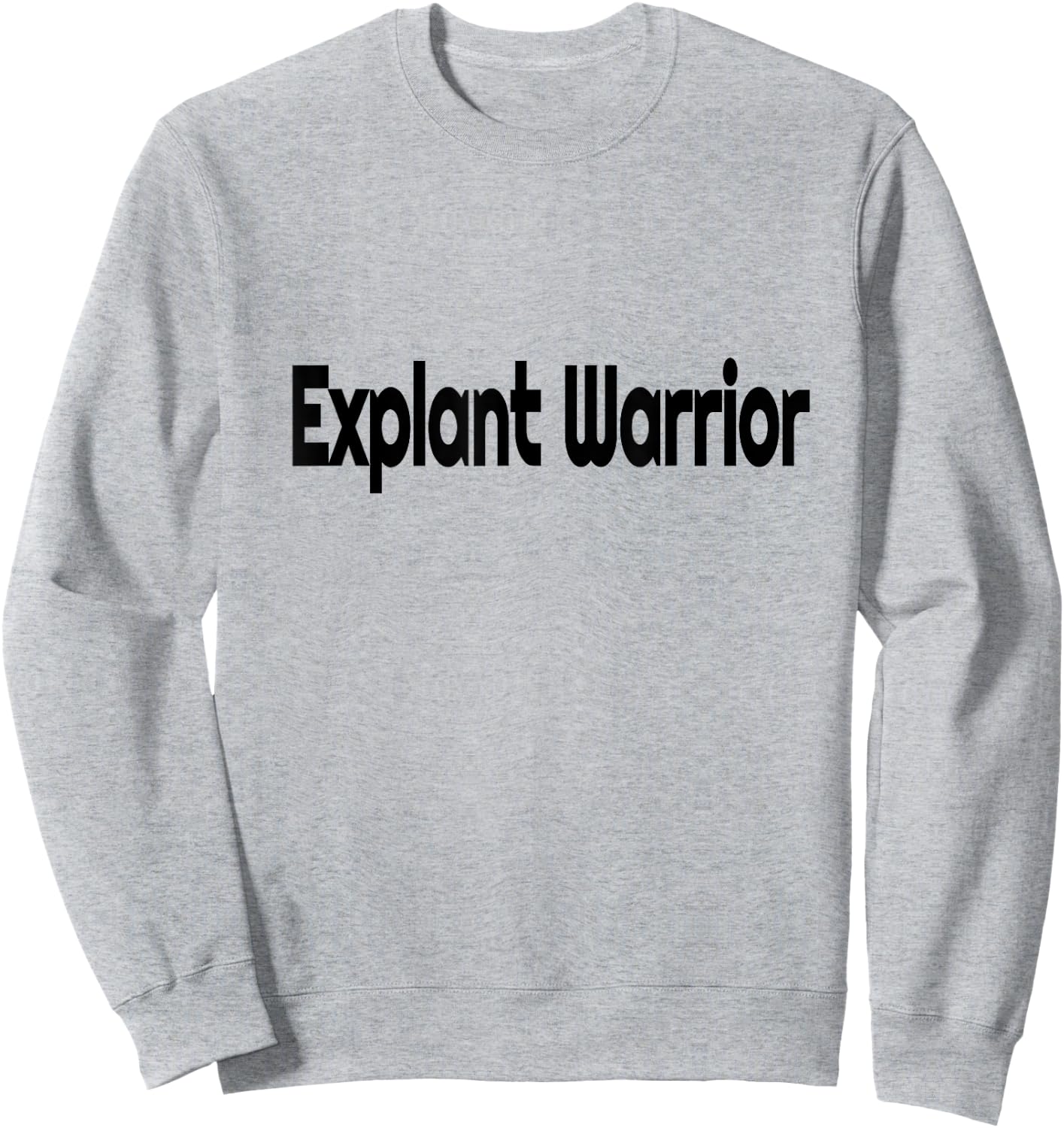 Breast Implant Illness Awareness Explant Warrior Sweatshirt - Sweatshirt | Ash