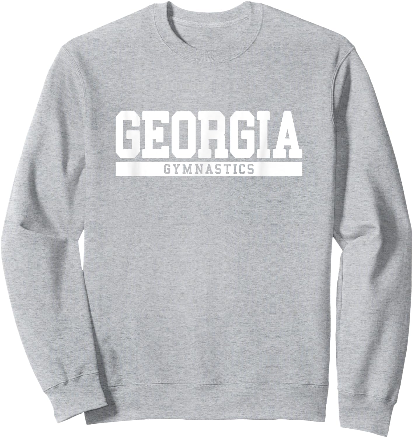Georgia Gymnastics Sweatshirt - Sweatshirt | Ash