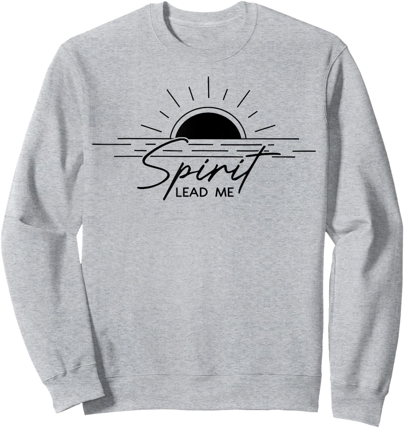 Spirit Lead Me Sweatshirt - Sweatshirt | Ash