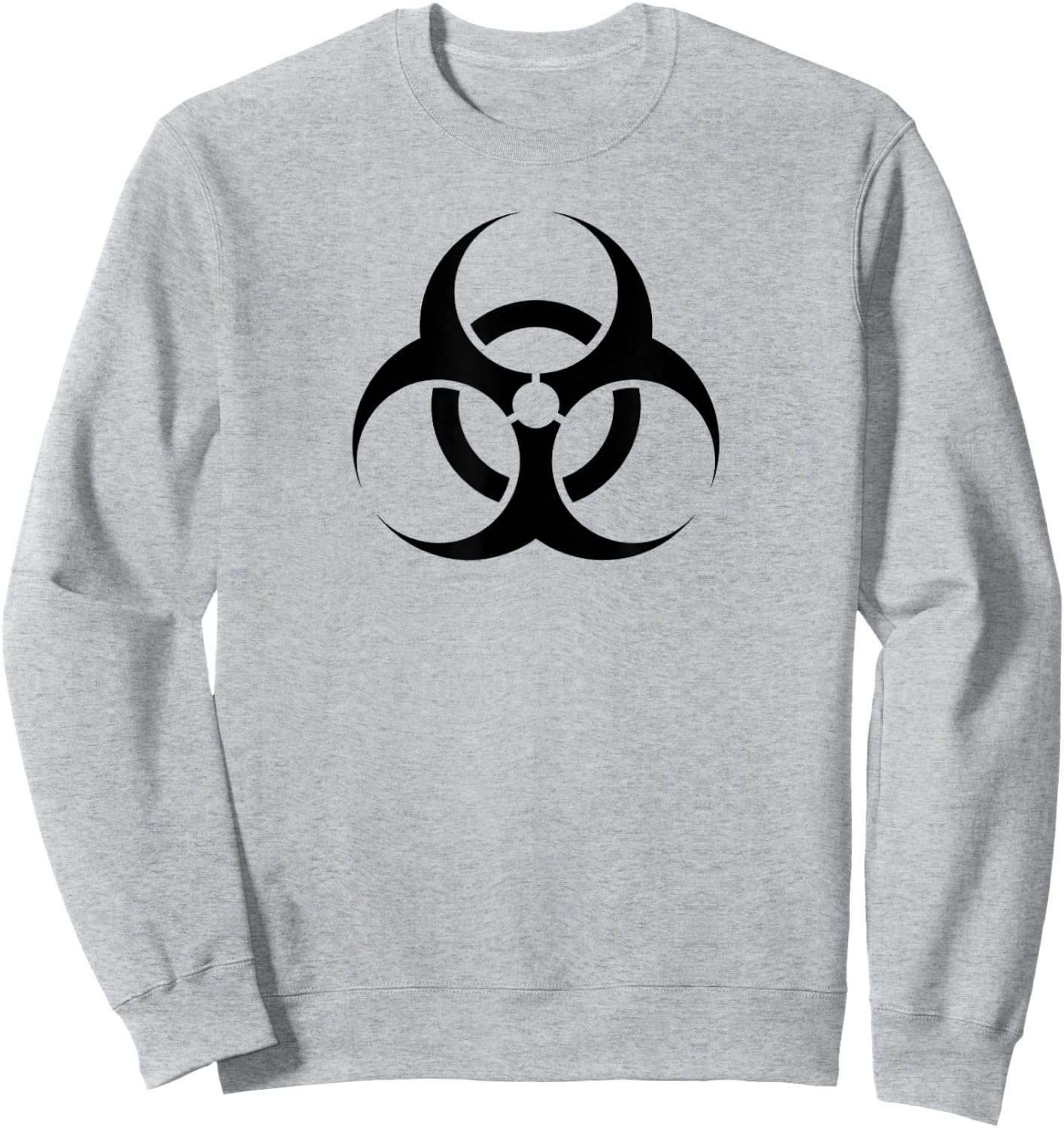 Biohazard Hardstyle Rave Dance Music Hard Style Biohazard Sweatshirt - Sweatshirt | Ash
