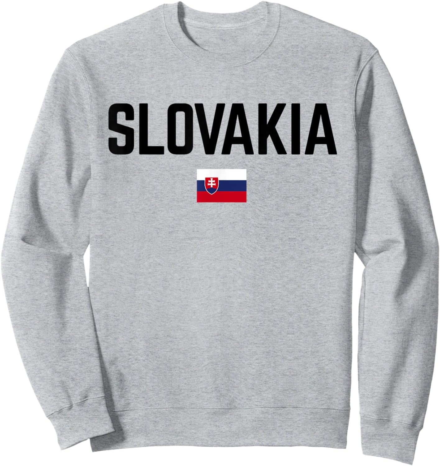 SLOVAKIA Flag | Men Woman Kids | SLOVAKIA Sweatshirt - Sweatshirt | Ash
