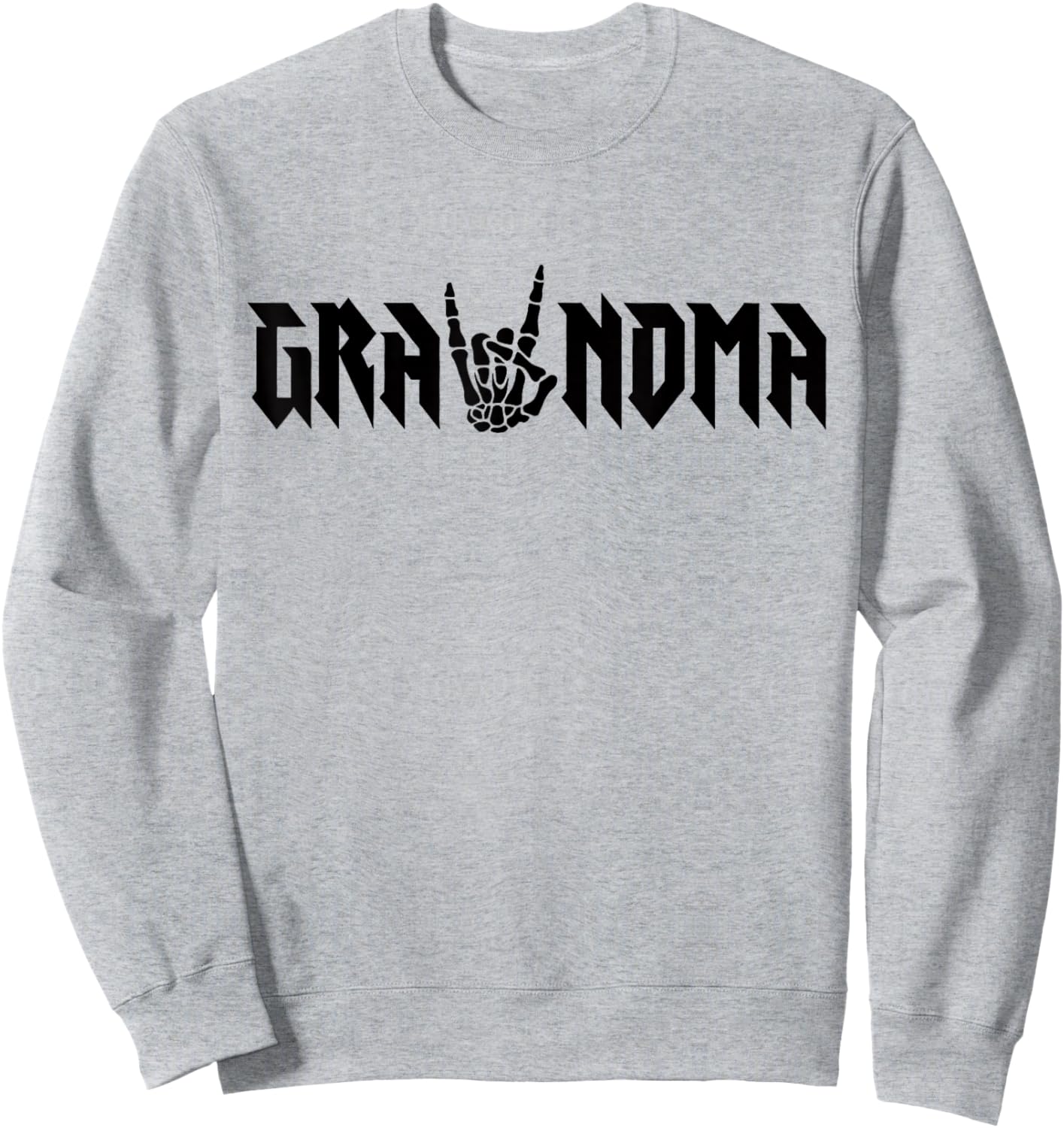 Grandma Of The Bad Two the Bone Birthday 2 Years Old Sweatshirt - Sweatshirt | Ash