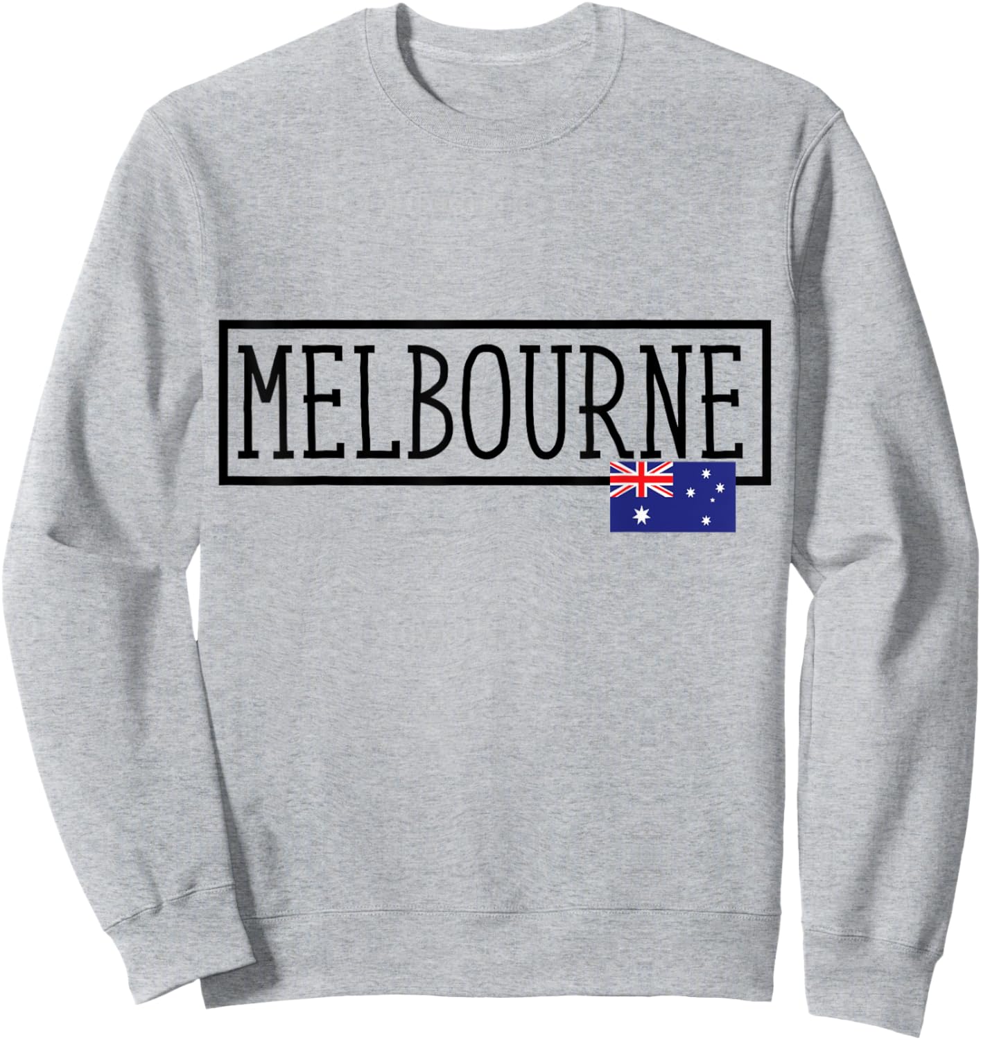 Melbourne Australia Country City Australian Fun Women Men Sweatshirt - Sweatshirt | Ash