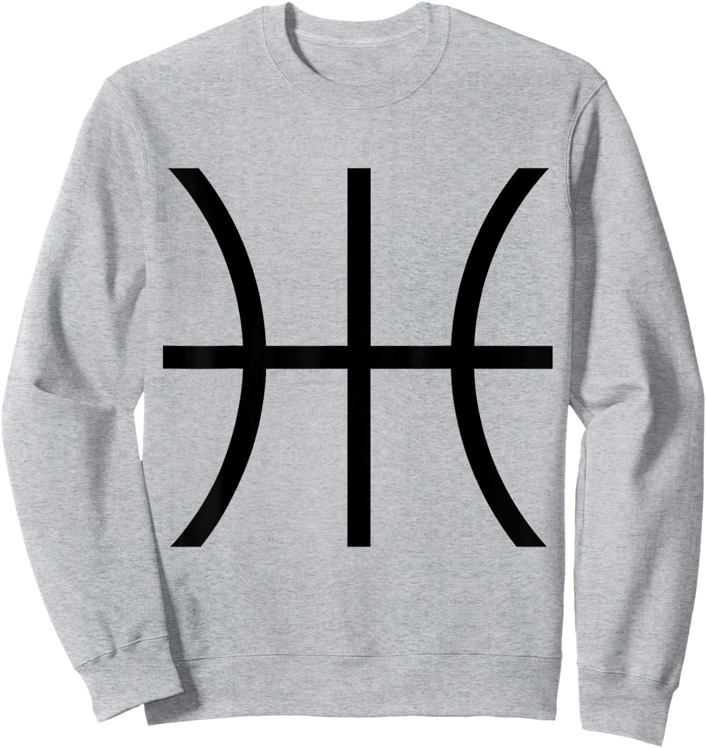Easy Halloween Basketball Costume Sweatshirt - Sweatshirt | Ash
