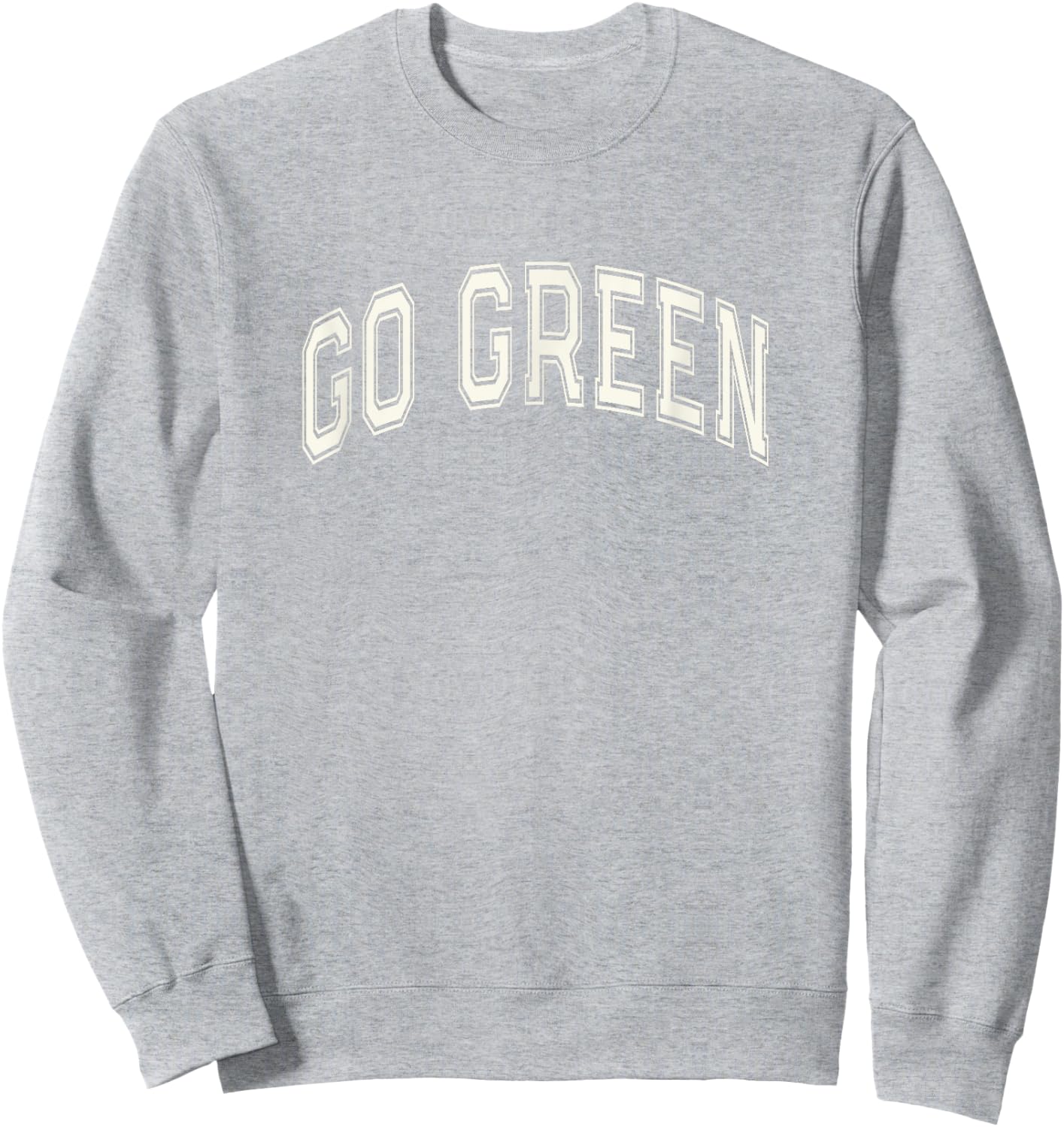 Summer Camp Color GO GREEN Competition Event War Game Men Women Kids Sweatshirt - Sweatshirt | Ash