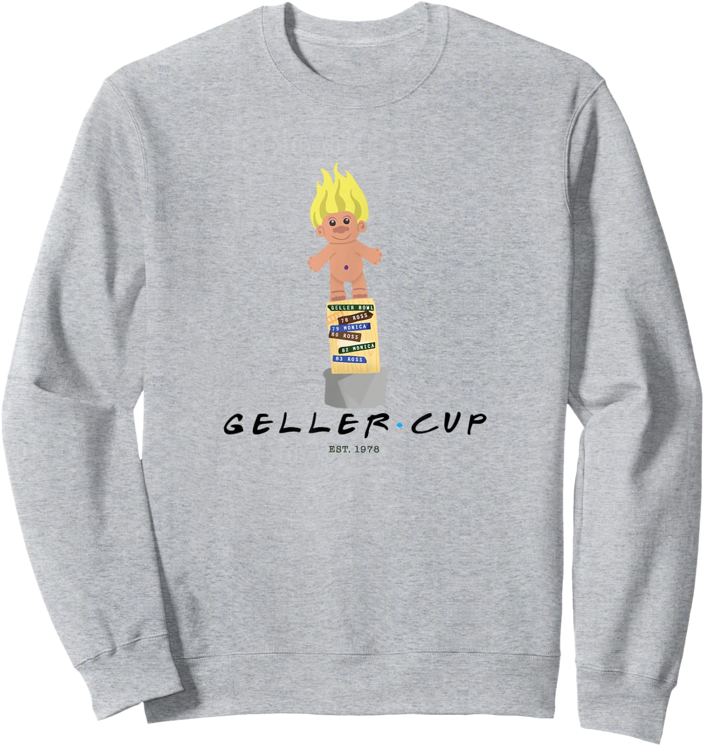 Geller Cup Shirt Sweatshirt - Sweatshirt | Ash