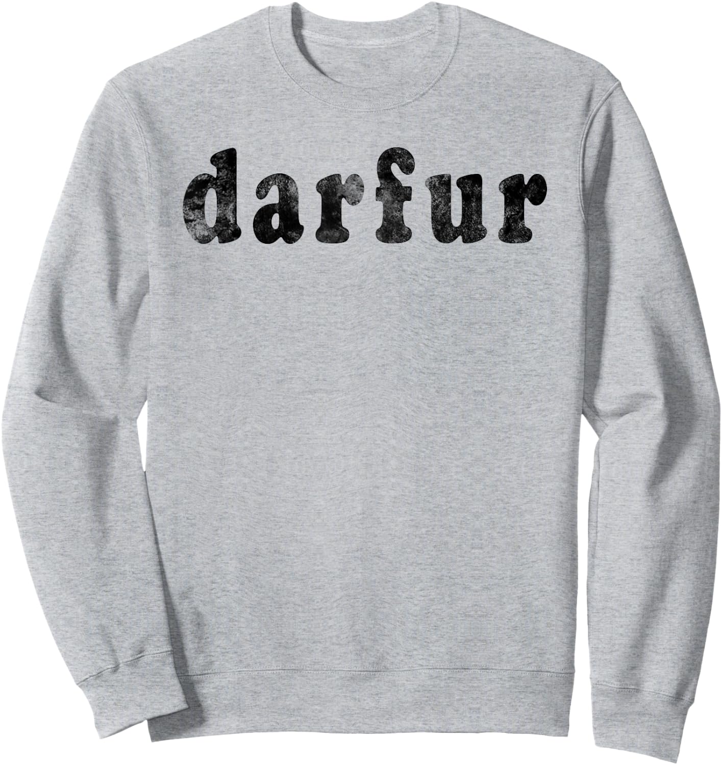 Darfur Africa Sweatshirt - Sweatshirt | Ash
