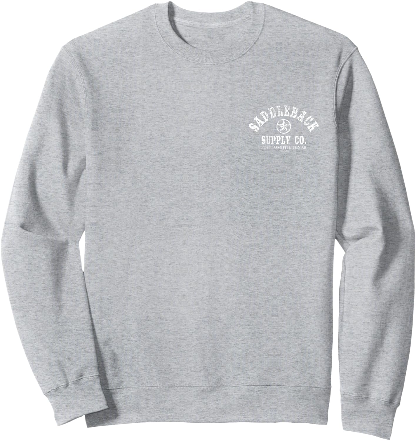 Saddleback Western Wilderness Graphic Sweatshirt - Sweatshirt | Ash