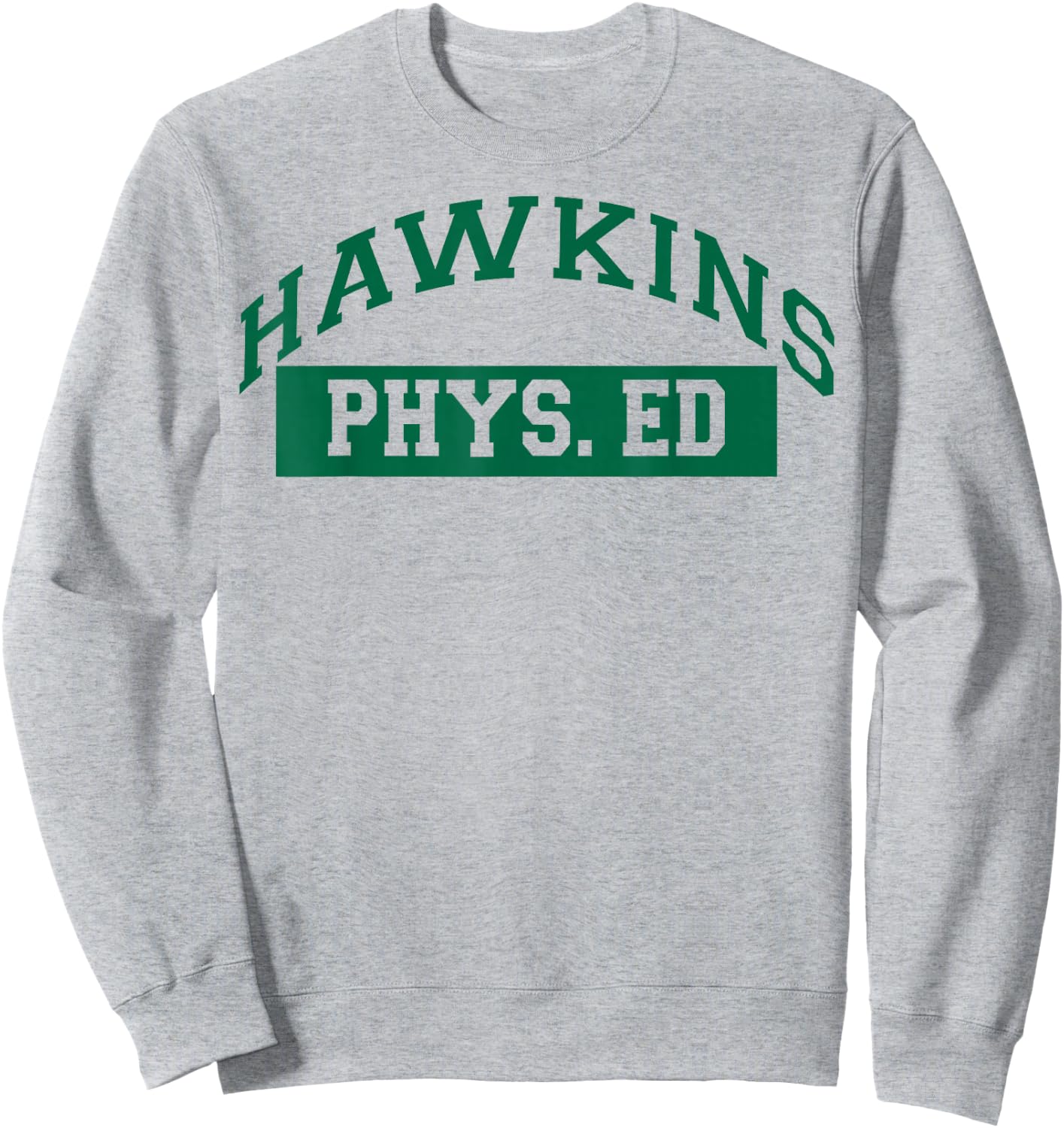 Netflix Stranger Things Hawkins Phys. Ed Logo Sweatshirt - Sweatshirt | Ash