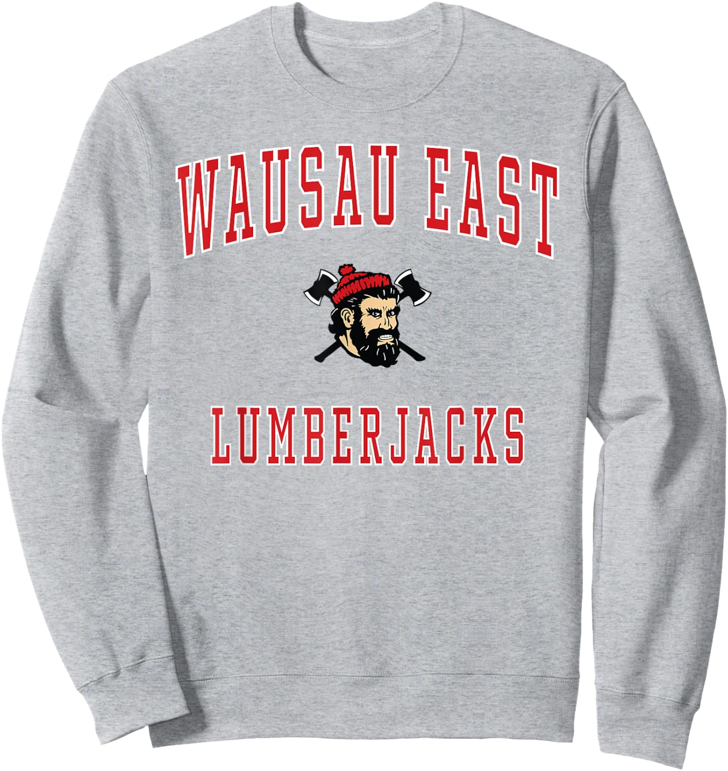 Wausau East High School Lumberjacks Sweatshirt - Sweatshirt | Ash