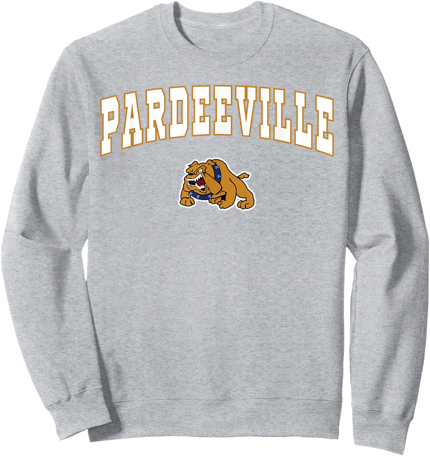 Pardeeville High School Bulldogs Sweatshirt - Sweatshirt | Ash