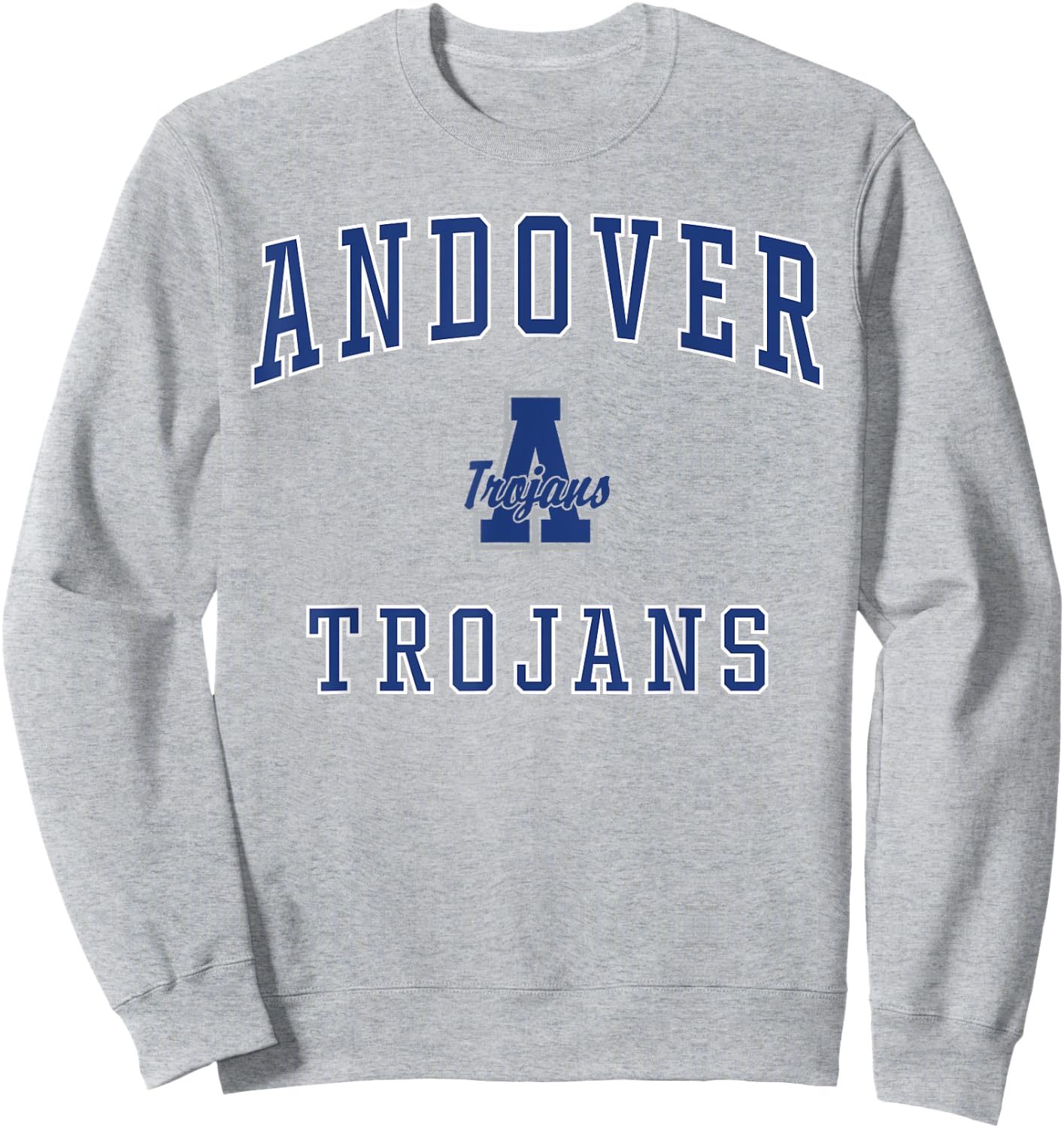 Andover High School Trojans Sweatshirt - Sweatshirt | Ash