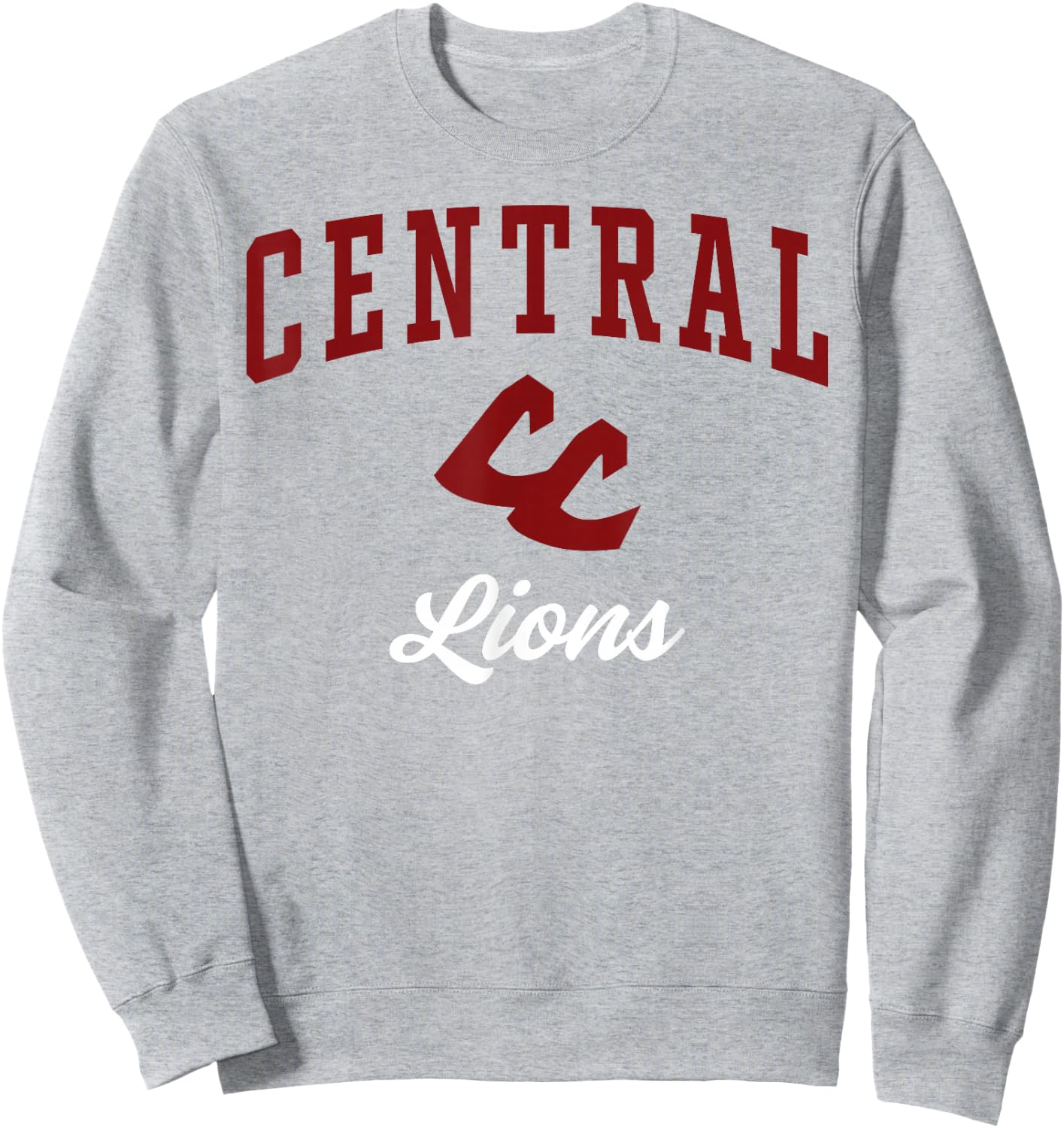 Carrollton Central High School Lions Sweatshirt - Sweatshirt | Ash