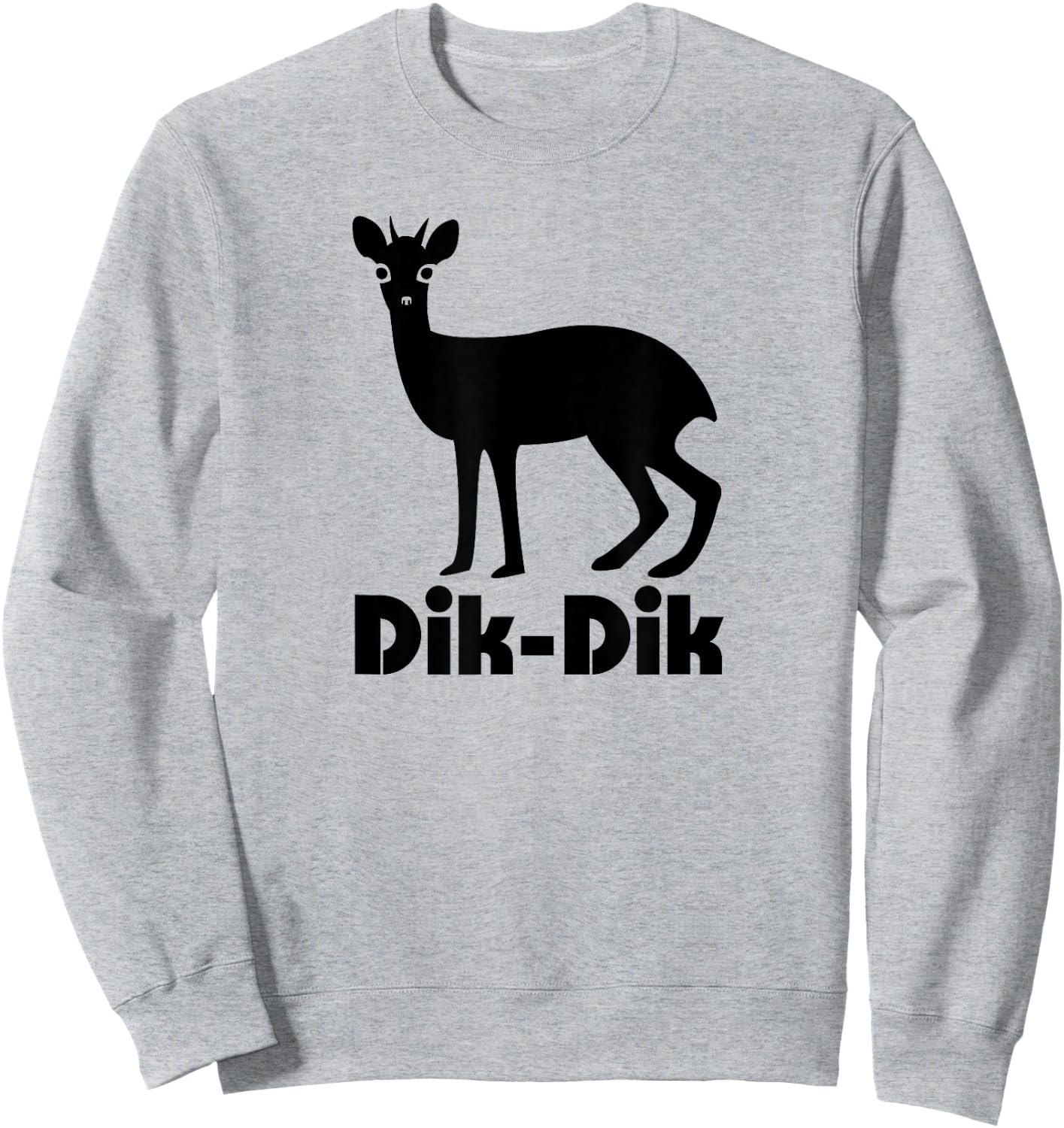 Dik-Dik Graphic Sweatshirt - Sweatshirt | Ash